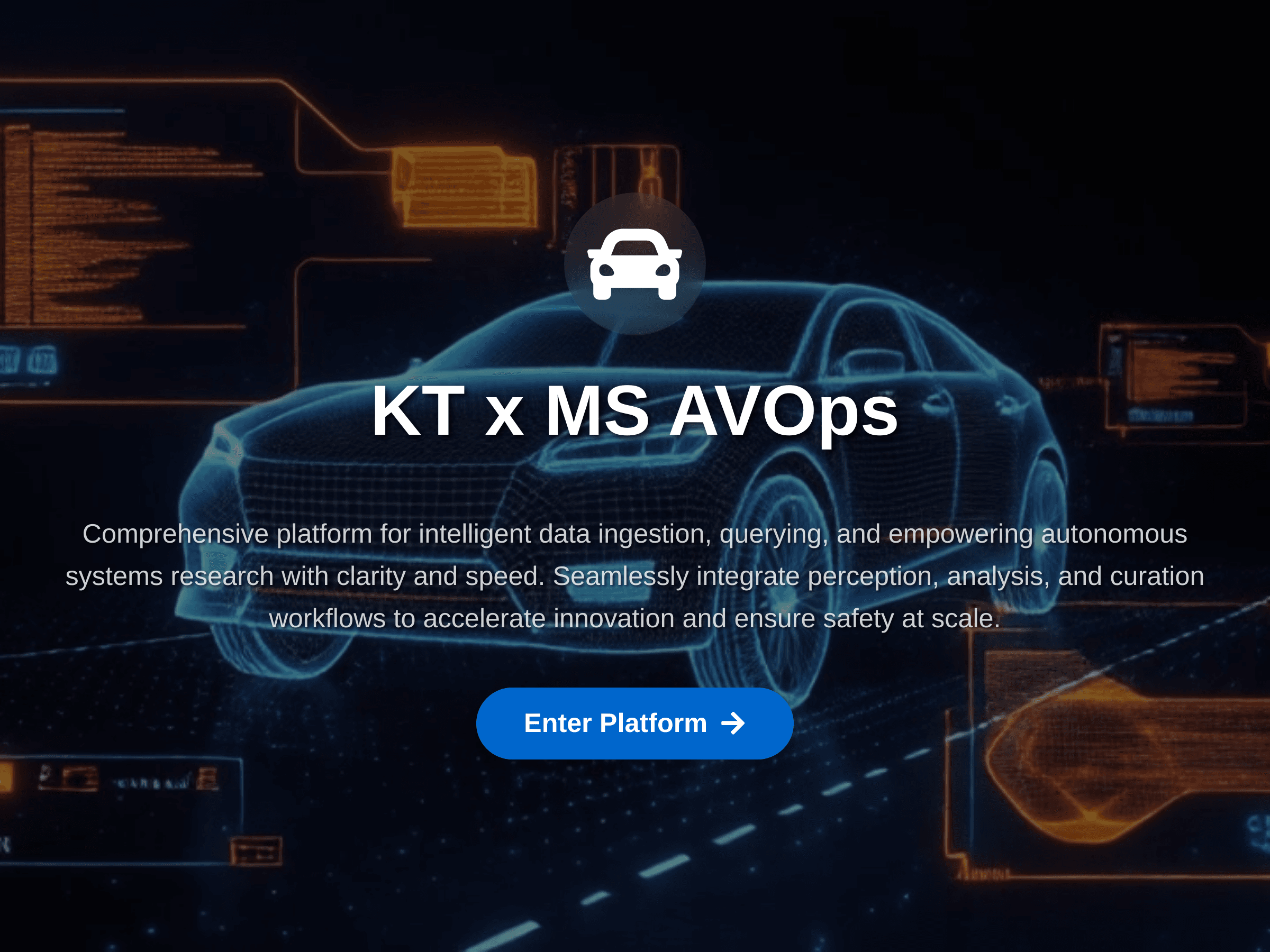 KT x Microsoft 자율주행 데이터 플랫폼 개발에서 원천기술 연구까지